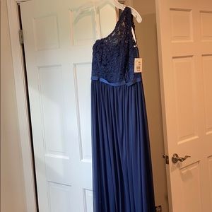Navy bridesmaid dress- never worn